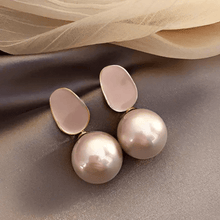 Abstract Drop Sphere Earrings