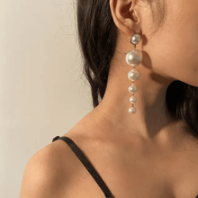 Elegant Tiered Drop Earrings