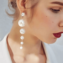 Elegant Tiered Drop Earrings