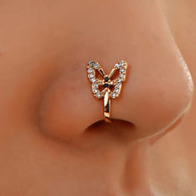 Delicate Butterfly Nose Ring