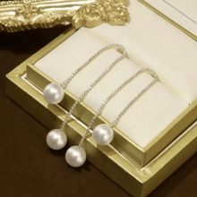 Elegant Double Drop Loop Earrings