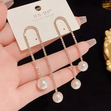 Elegant Double Drop Loop Earrings
