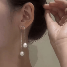 Elegant Double Drop Loop Earrings