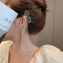 Butterfly Dangle Ear Cuff