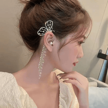 Butterfly Dangle Ear Cuff