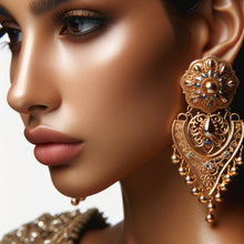 Abstract Wing Statement Earrings
