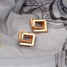 Bold Geometric Square Earrings