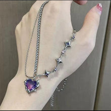 Celestial Heart Pendant Necklace