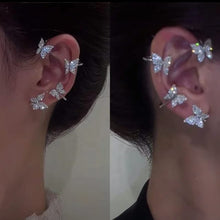 Butterfly Cascade Ear Cuff