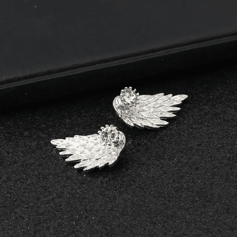 Angel Wing Stud Earrings