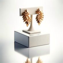 Abstract Wing Statement Earrings