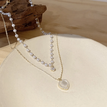 Layered Heart Pendant Necklace