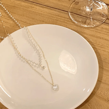 Layered Heart Pendant Necklace
