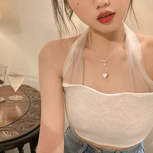 Layered Heart Pendant Necklace