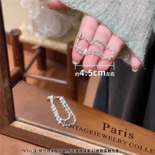 Twisted Double Chain Drop Earrings