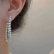 Twisted Double Chain Drop Earrings