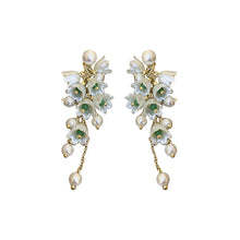 Floral Cascade Drop Earrings