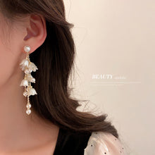 Floral Cascade Drop Earrings