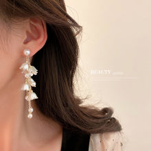 Floral Cascade Drop Earrings