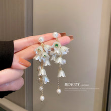 Floral Cascade Drop Earrings