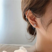Elegant Bar Chain Earring Set