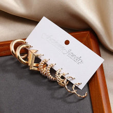 Mixed Texture Hoop Earring Set