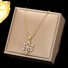 Snowflake Pendant Necklace