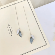 Elegant Leaf Drop Earrings