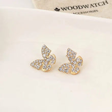 Textured Floral Stud Earrings