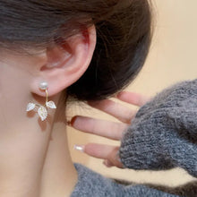 Leafy Elegance Drop Earrings