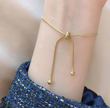 Adjustable Minimalist Anklet