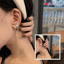Elegant Cascade Climber Earrings