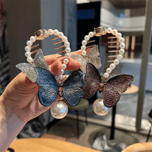 Butterfly Elegance Hair Comb Set