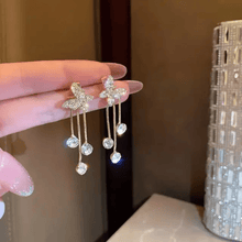 Butterfly Cascade Drop Earrings