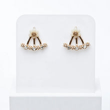 Ivory Cascade Pear Earrings