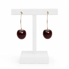 Cherry Luxe Hoop Earrings