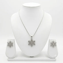 Winter Sparkle Pendant & Earrings Set
