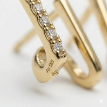 Modern Geometric Ear Cuff Earrings