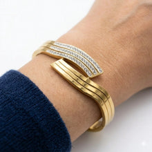 Sleek Wave Cuff Bracelet