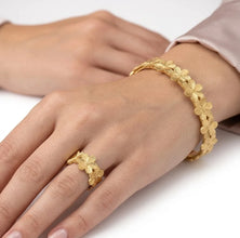 Floral Meadow Cuff and Ring Set