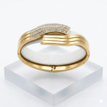 Sleek Wave Cuff Bracelet