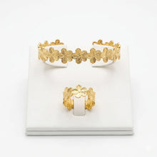 Floral Meadow Cuff and Ring Set