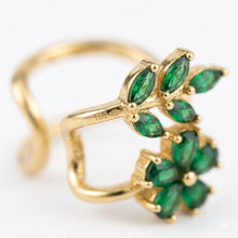 Green Crystal Earring