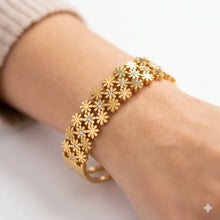 Floral Blossom Link Bracelet