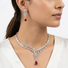 Elegant Vine Drop Necklace Set