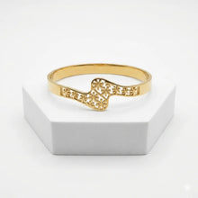Floral Cutout Cuff Bracelet