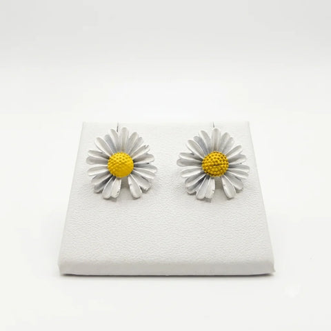 Elegant Sunflower Earrings