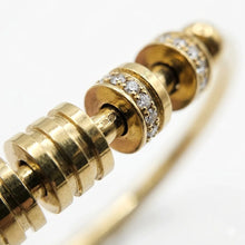 Modern Cylinder Accent Bangle