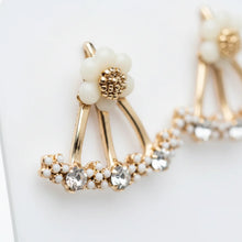 Ivory Cascade Pear Earrings