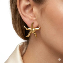 Elegant Starfish Stud Earrings